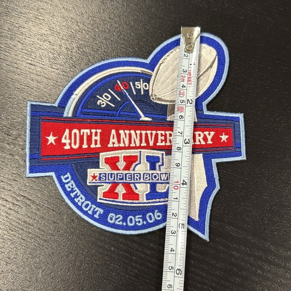 Super Bowl 40 XL Patch - Picture 2 of 3